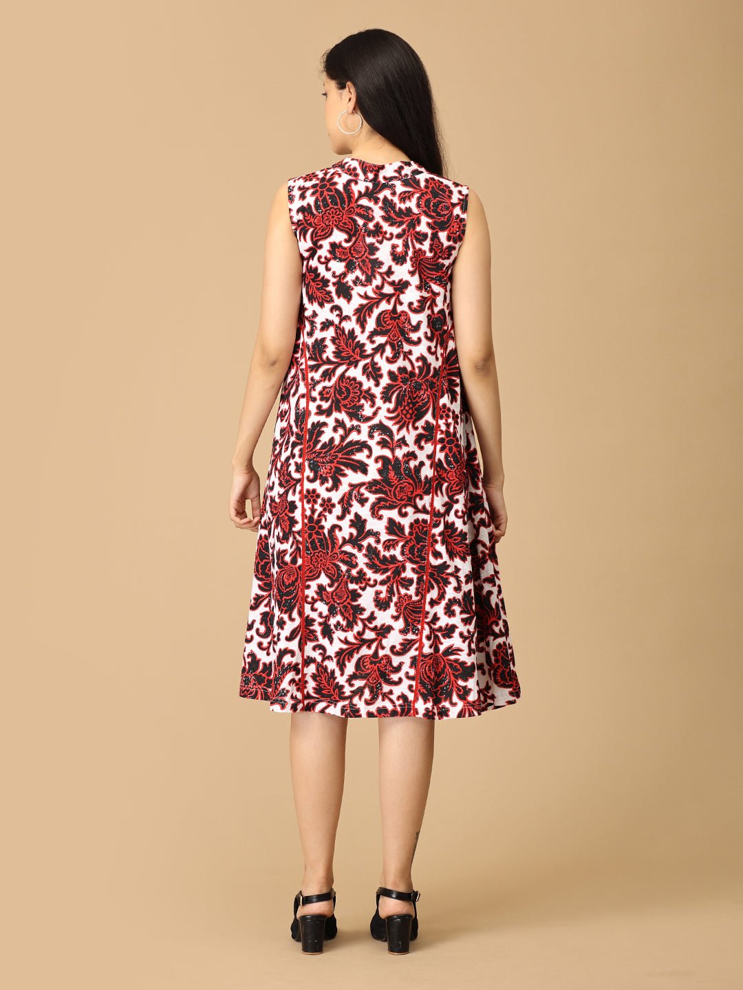 Bold in Bloom Maternity and Nursing Dress - DRS - SD - BLIBM - S