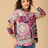 Bold Spectrum Maternity and Nursing Shirt - MAT - SD - BLDSP - S