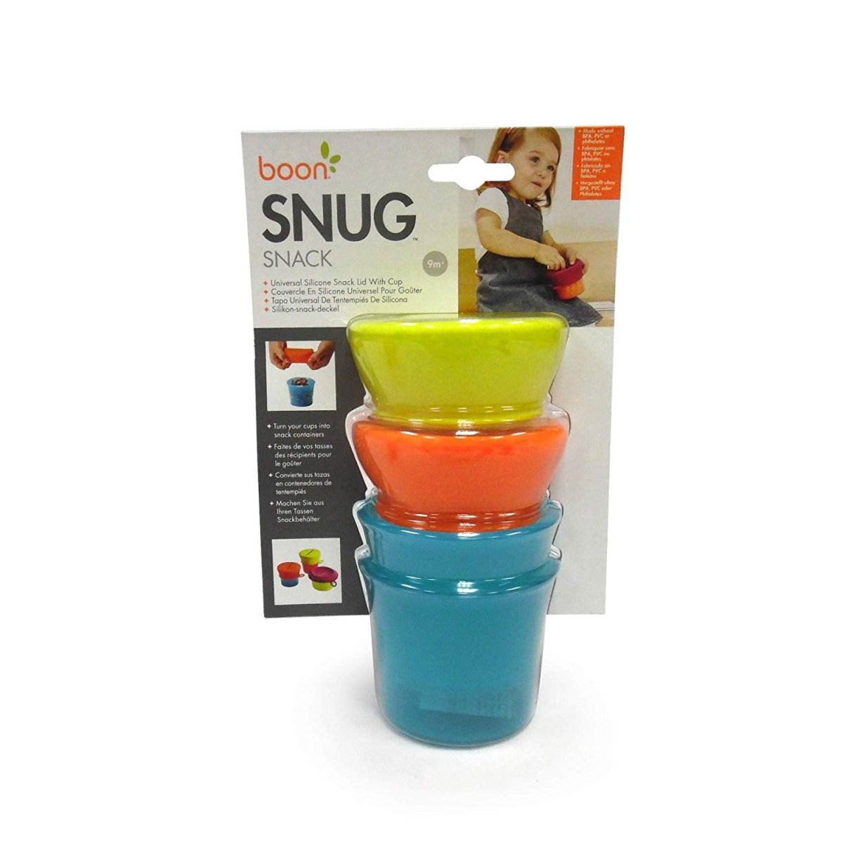 Boon Snug Snack - Yellow & Orange - B11125