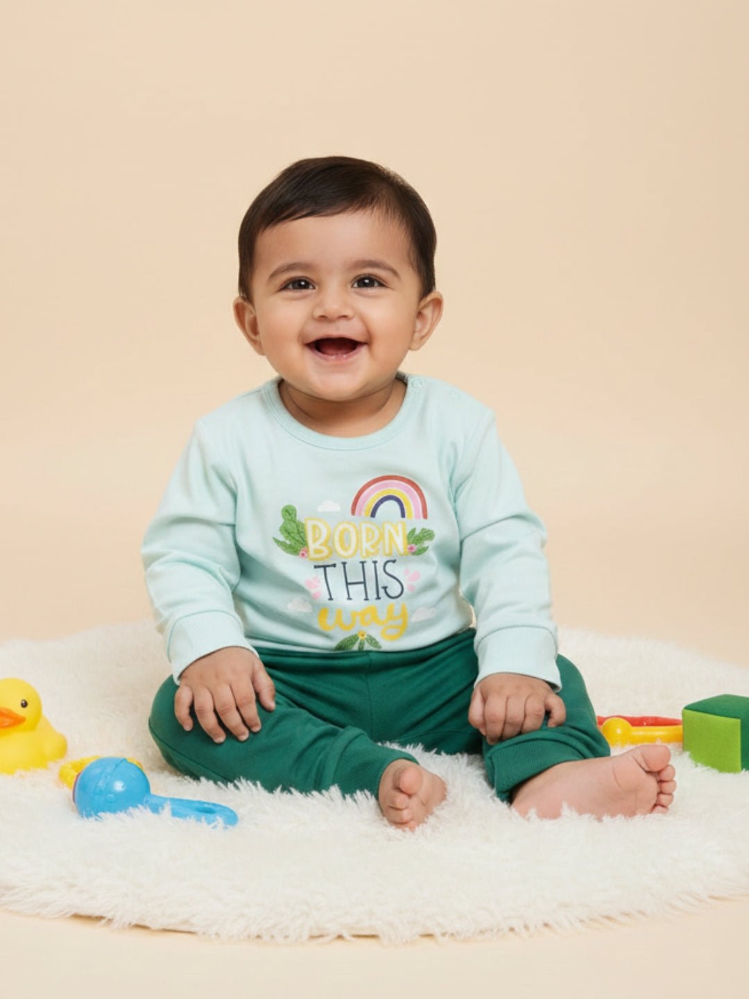 Born This Way Infant Set - 0 - 3 Months Infant Casual Set