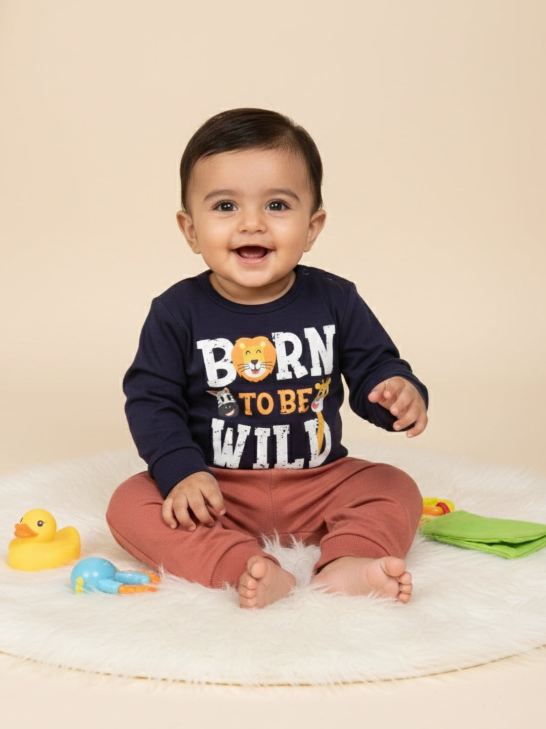 Born To Be Wild Infant Set