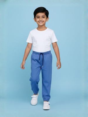 Boys Denim Jogger - 1 - 2 Years Kids Casual Bottom