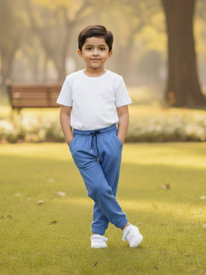 Boys Denim Jogger - 1 - 2 Years Kids Casual Bottom