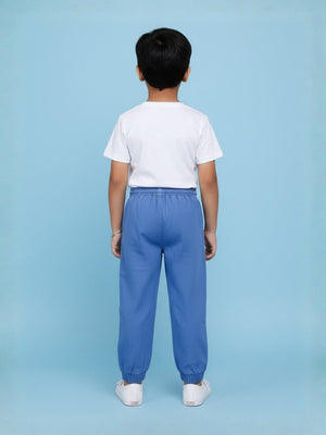 Boys Denim Jogger - 1 - 2 Years Kids Casual Bottom