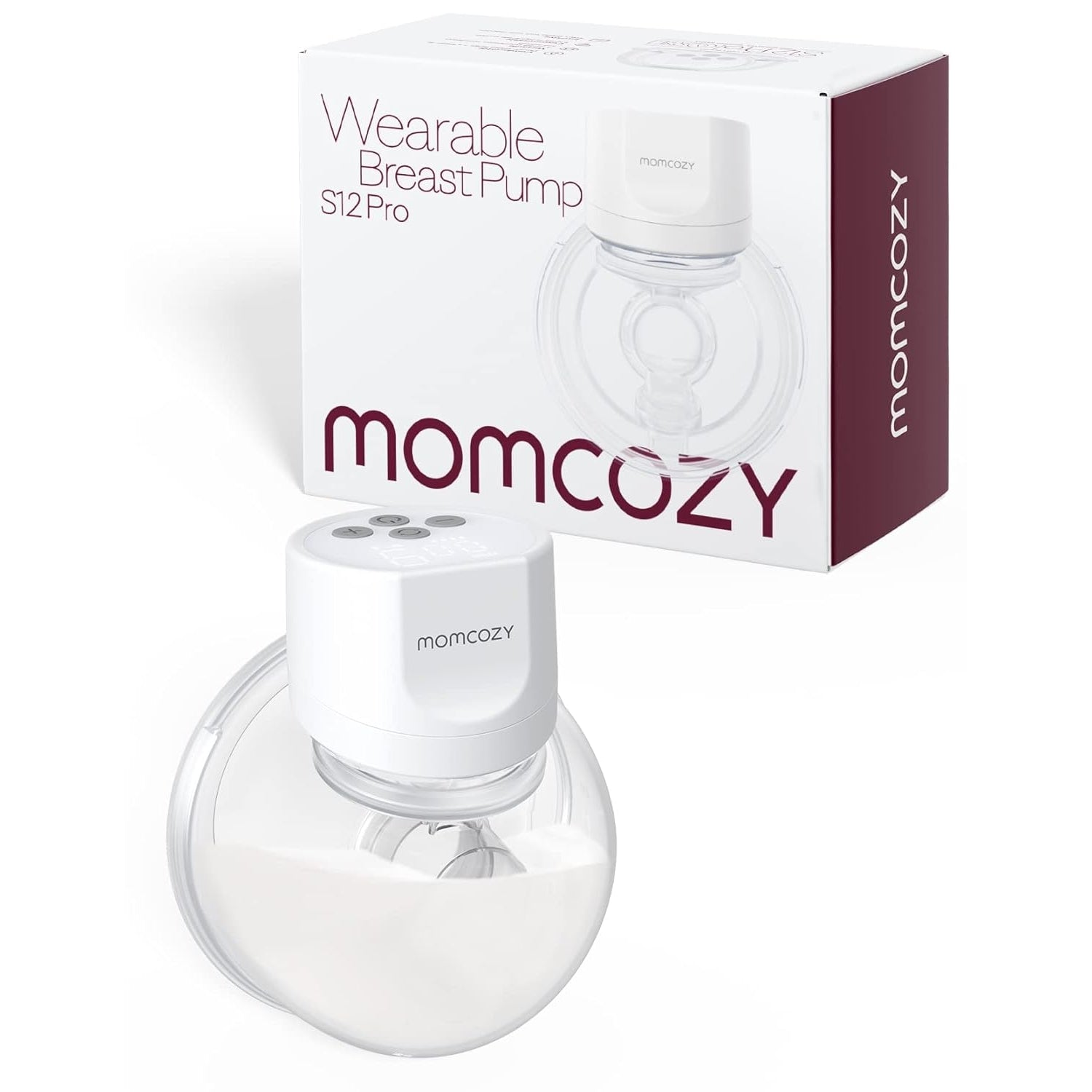 Momcozy S12 Pro Single Breast Pump White