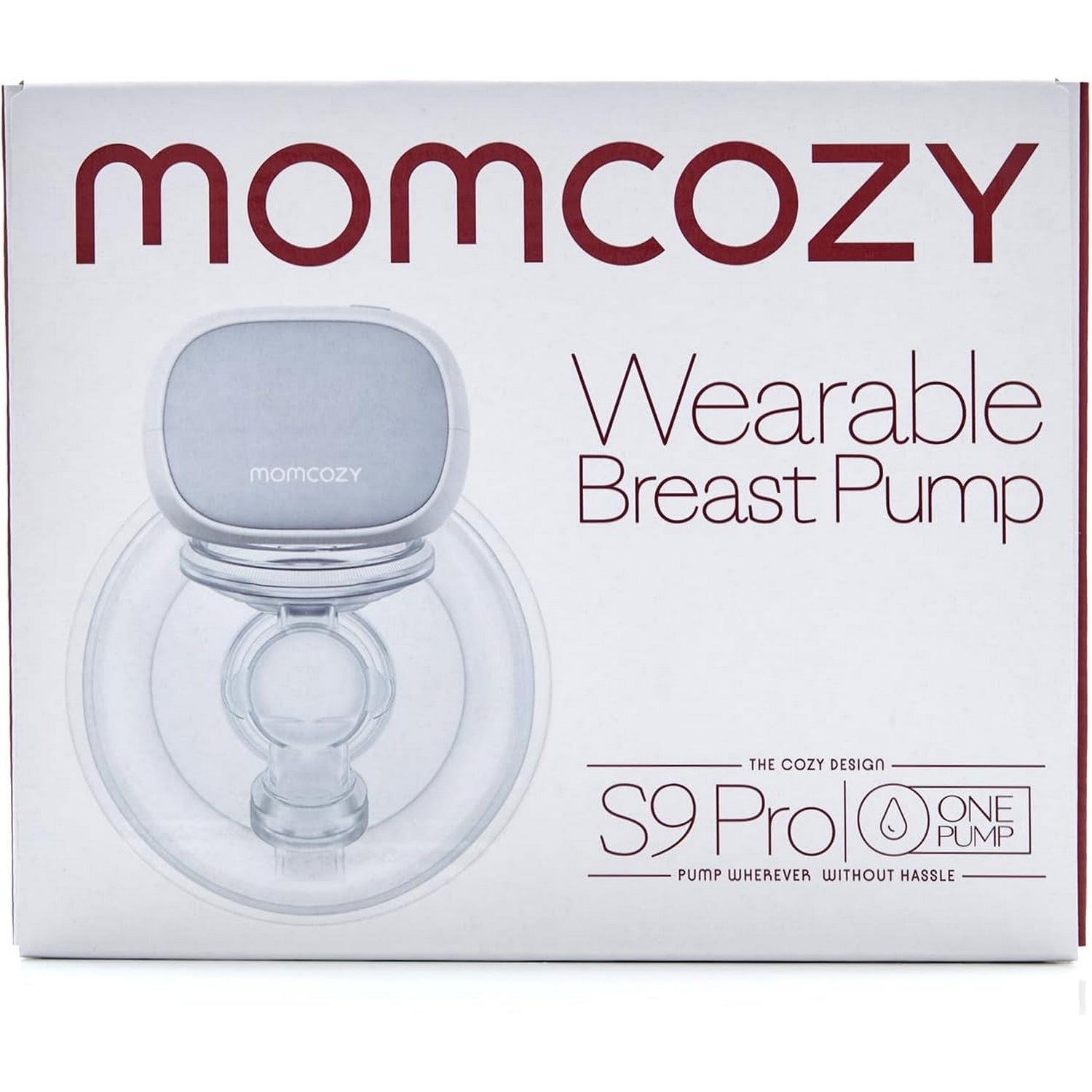 Momcozy S9 Pro Single Hands-Free Breast Pump Grey