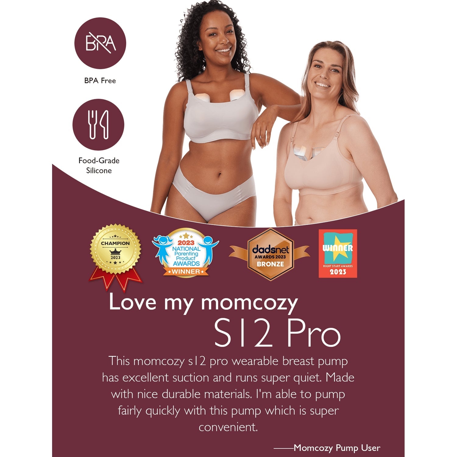 Momcozy S12 Pro Double Breast Pump Oing