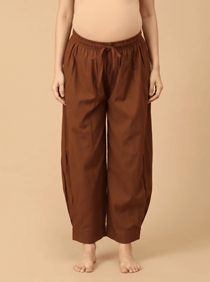 Brew & Bloom Maternity Lounge Pants - Brown Maternity Bottoms