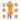 Bright Orange Roaring Tiger Theme All Over Jumpsuit / Playsuit Raincoat for Kids - Little Surprise BoxBright Orange Roaring Tiger Theme All Over Jumpsuit / Playsuit Raincoat for Kids