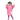 Bright Pink Magical Unicorn Theme Raincoat for Kids - 3 - 4 Years Monsoon Wear