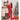 Bright Red Snowflakes & Candycanes Christmas Printed Nightsuit Set for Adults, Unisex - S Christmas