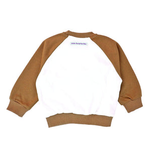 Brown 3D Monkey Face 2Pcs Track Suit Set For Winter And All Season Wear - 1 - 2 Years Kids Clothing