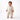 Brown and Cream Sailor Collar Brave Bear Full Sleeves Jumpsuit Romper for Tiny Toddlers - 6 - 12 Months Kids Clothing