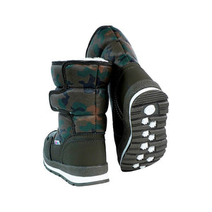 Brown Camoflouge Waterproof Winter Snow Boots for Kids for Minus degree temperature - 31 EUR Winter Wear