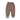 Brown & Cream 1977 Designed 3 Pcs Varsity Jacket Styled Track Suit Set For Toddlers And Kids - 2 - 3 Years Kids Clothing