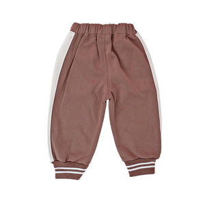 Brown Dino Broach Designed Jacket 3 Pcs Track Suit Set For Toddlers And Kids - 2 - 3 Years Kids Clothing