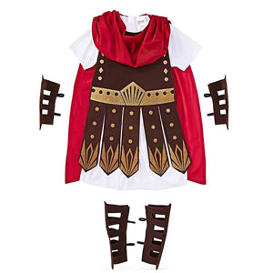 Brown Gladiator, Kids Halloween Costume Fancy Dress Up - 7 - 9 Years Halloween
