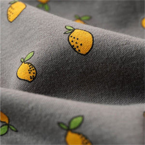 Brown Lemon Full sleeves tops & pants set Unisex Kids Wear - 18 - 24 months Kids Clothing