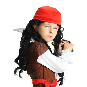 Brown Pirate, kids halloween costume fancy dress up - 7 - 8 Years Halloween