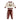 Brown Squirrel Tracksuit Set for Kids - 2 - 3 Years Kids Clothing