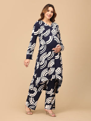 Brush Me Off Maternity and Nursing Co - ord Set - MAT - SD - BRMOF - S