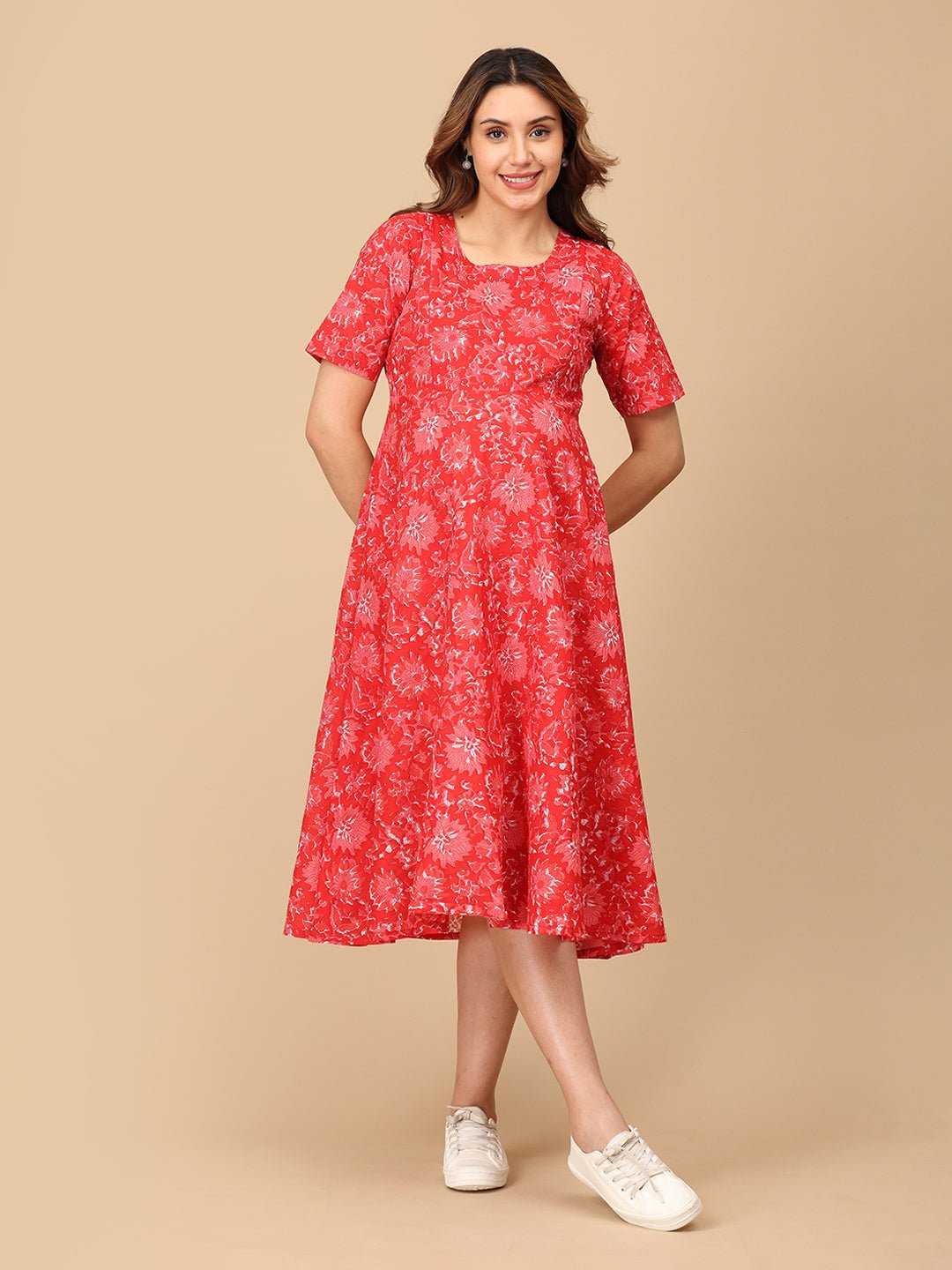 Bud & Boujee Maternity and Nursing Dress - DRS - SK - BDBJ - S