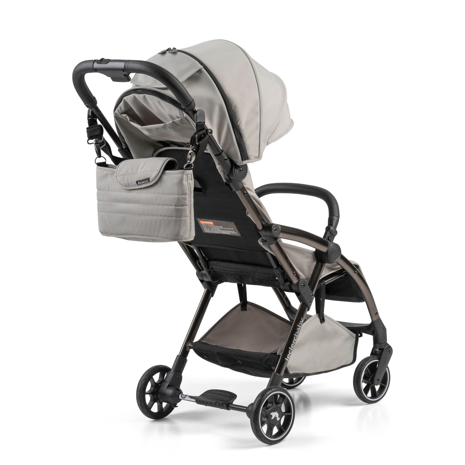 Leclercbaby Combo Influencer Air Violet Grey (Stroller + Luxury Organiser)