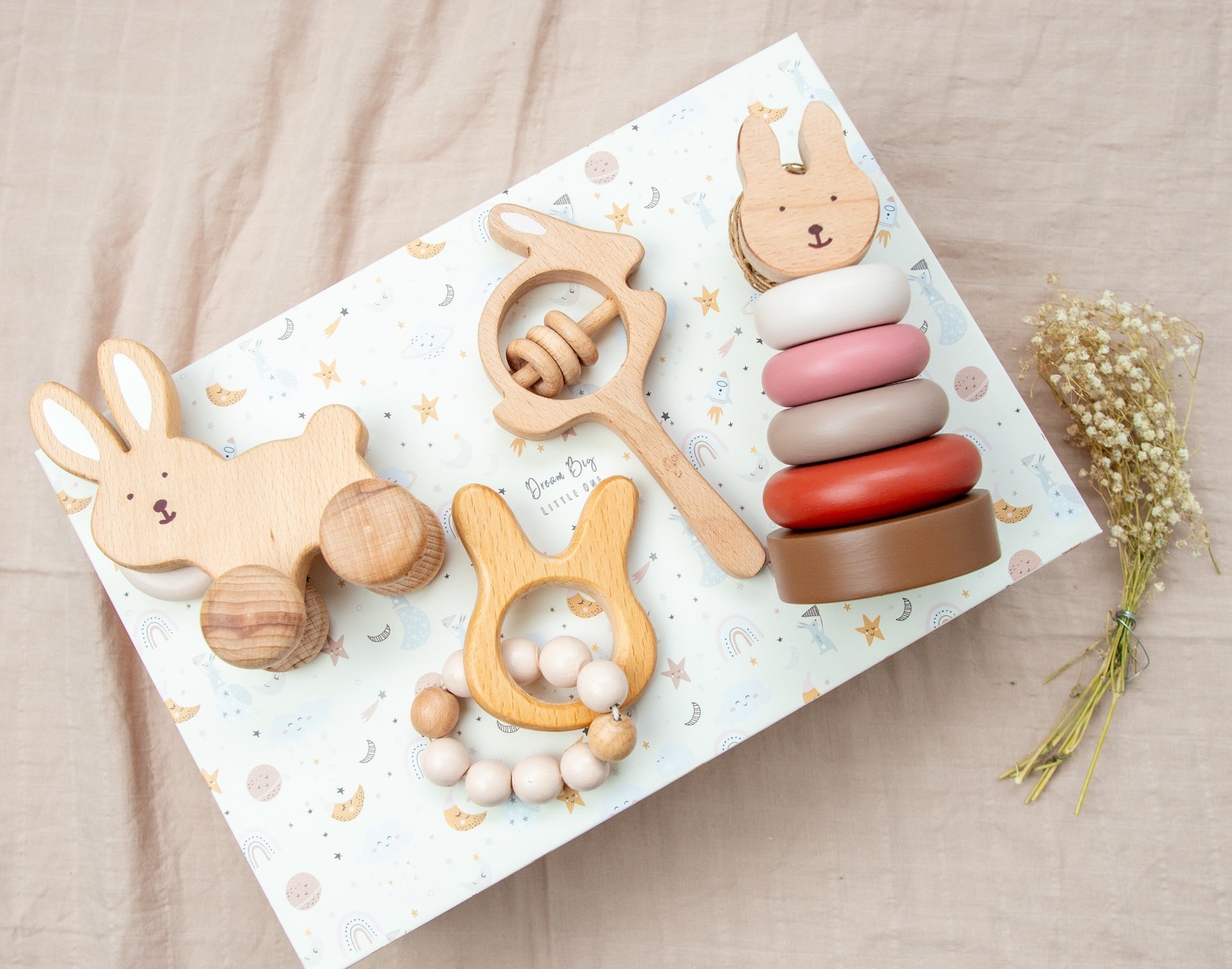 Bunny Newborn Giftbox - Set of 5 - giftbox