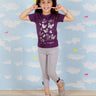 Butterflies Girls Top And Leggings Set - KCW-AN-BTLG-1-2