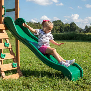 BYD Buckley Hill Playtower with Swing and Slide - Kids Activity & Play Equipment