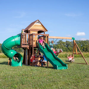 BYD Cedar Cove Swing Set - Kids Activity & Play Equipment