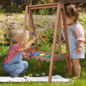 BYD Eric Activity Wooden Easel - Kids Activity & Play Equipment