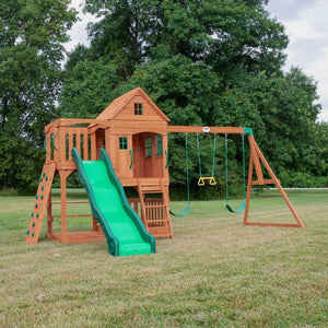 BYD Hill Crest Play Tower (incl. swings) - Kids Activity & Play Equipment