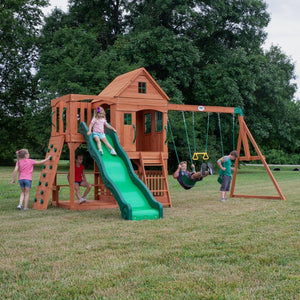 BYD Hill Crest Play Tower (incl. swings) - Kids Activity & Play Equipment