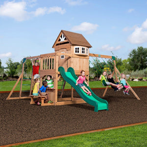 BYD Montpelier Swing Set - Kids Activity & Play Equipment