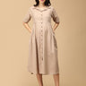 Café Chic Khadi Maternity and Nursing Dress - DRS - SK - CFCKH - S