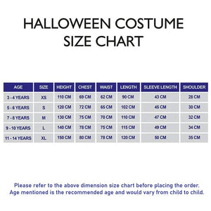 Captain Superhero ,Kids Halloween Costume Fancy Dress Up - 4 - 6 Years Halloween