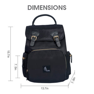 Caramello Bliss Diaper Bag - Black - Diaper Bags