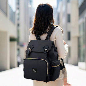 Caramello Bliss Diaper Bag - Black - Diaper Bags