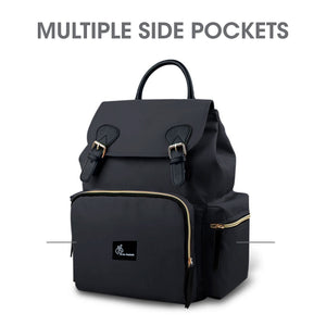 Caramello Bliss Diaper Bag - Black - Diaper Bags