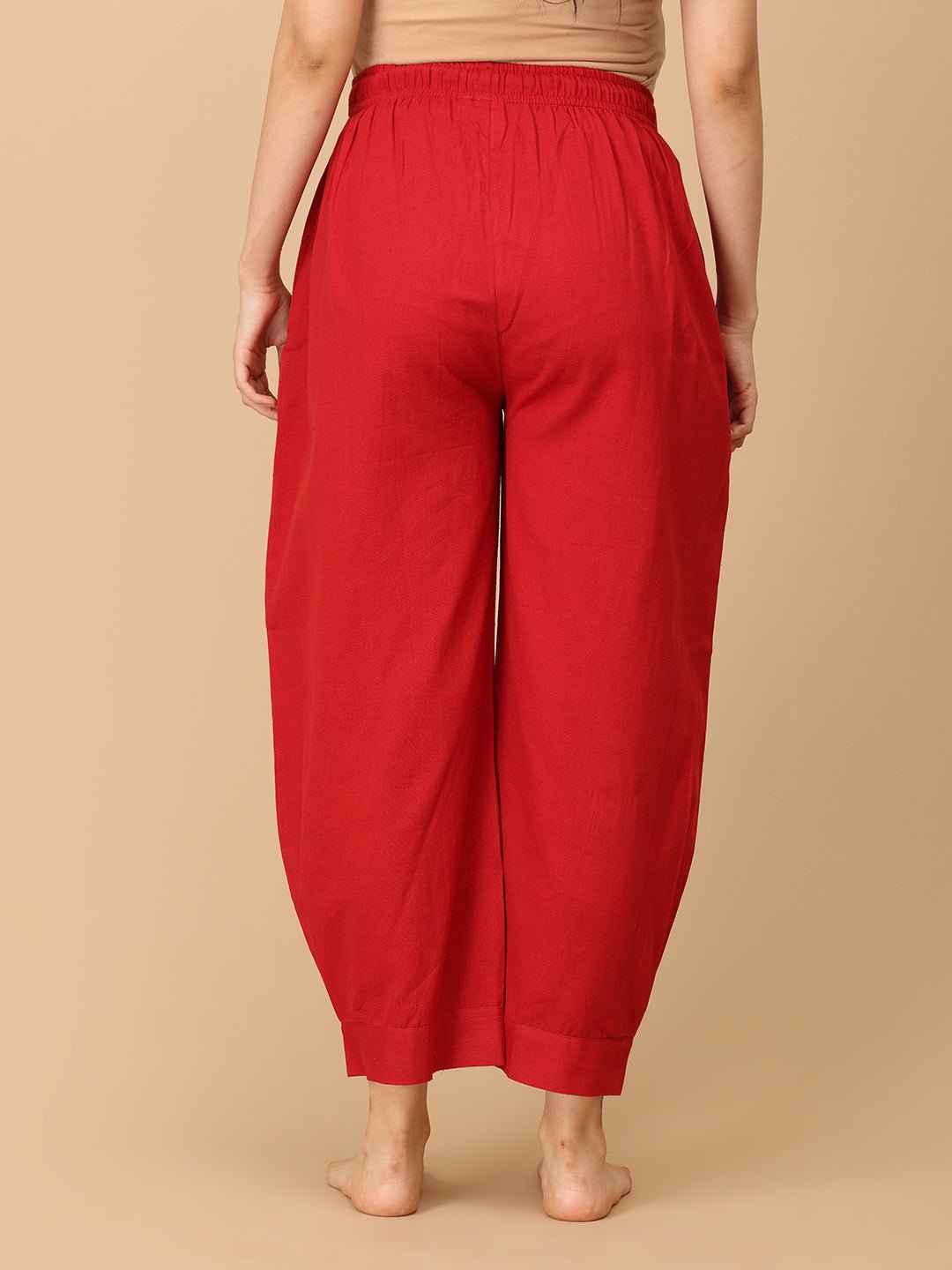 Carmine Maroonscape Maternity Lounge Pants - MBS - SK - MRSPC - S