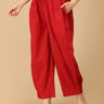Carmine Maroonscape Maternity Lounge Pants - MBS - SK - MRSPC - S