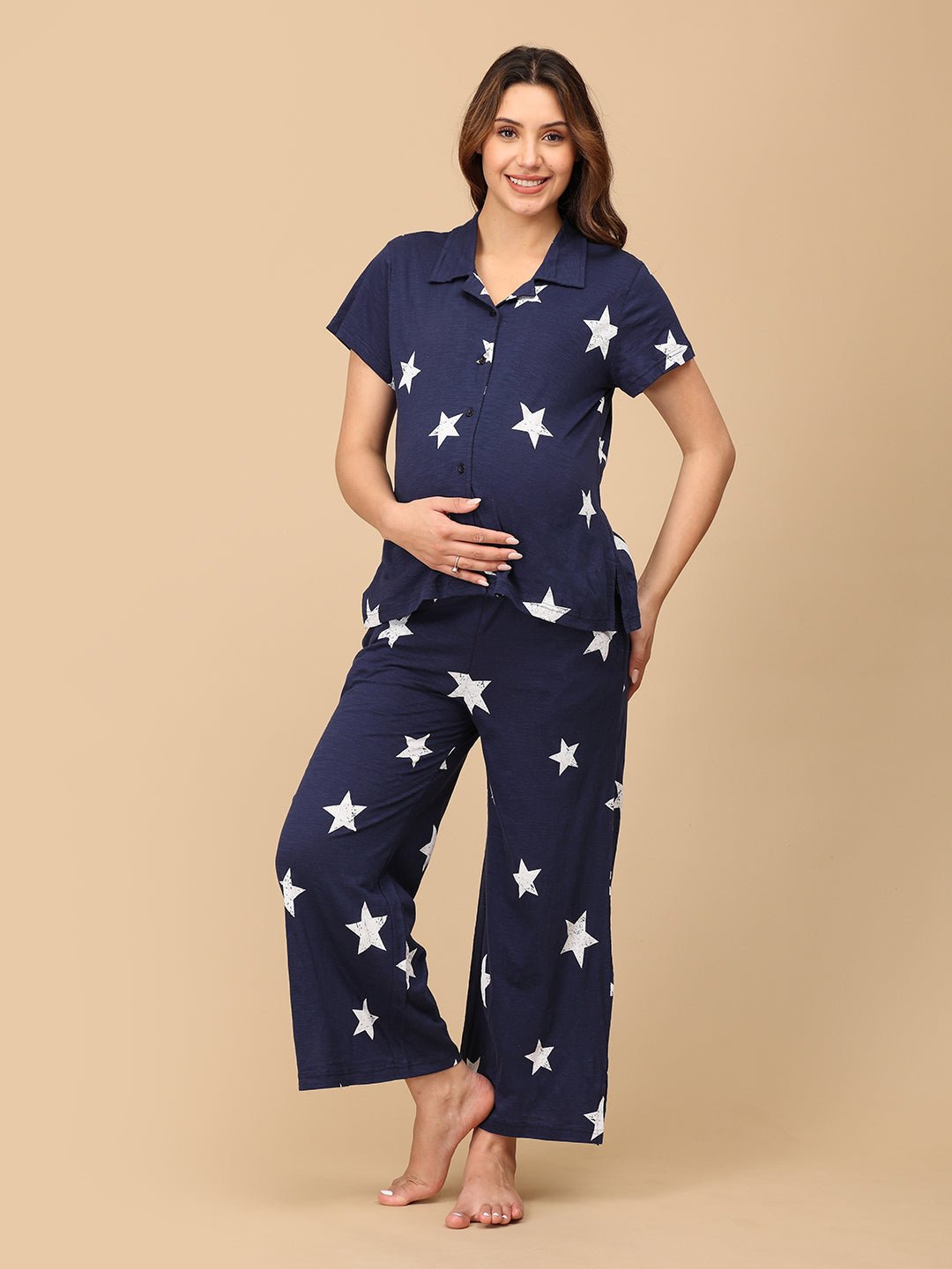 Catch Me Snoozing Maternity and Nursing Nightwear Set - NW - SD - CMSNZ - S