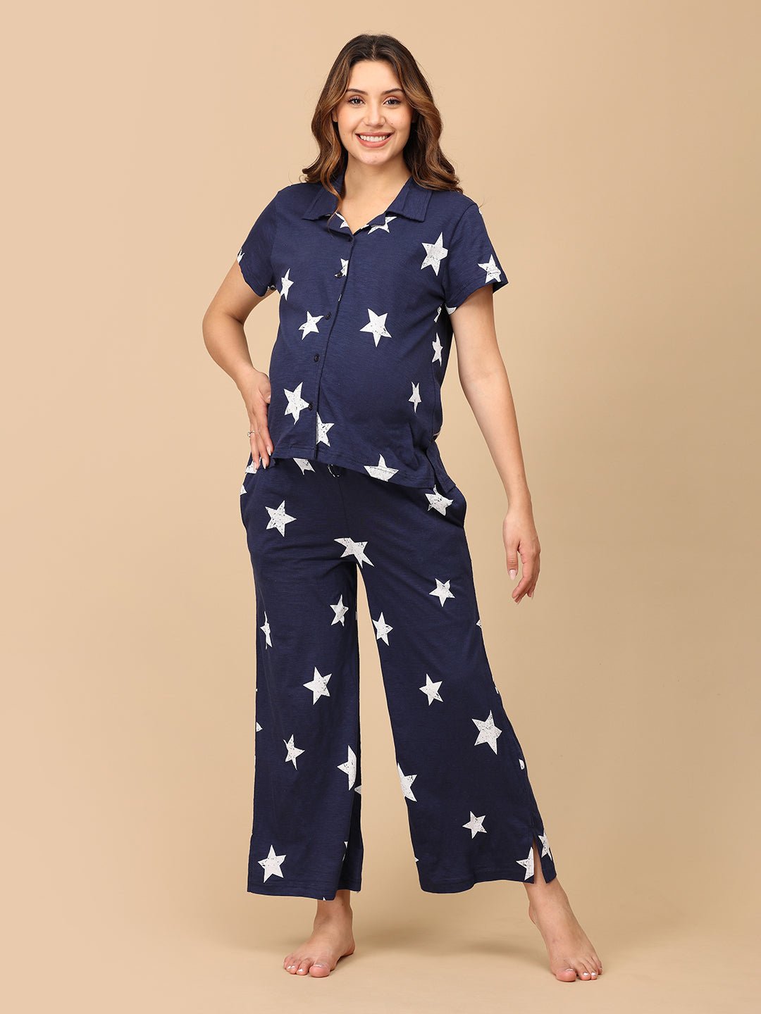 Catch Me Snoozing Maternity and Nursing Nightwear Set - NW - SD - CMSNZ - S
