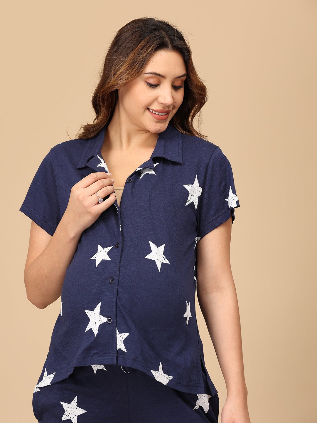 Catch Me Snoozing Maternity and Nursing Nightwear Set - NW - SD - CMSNZ - S