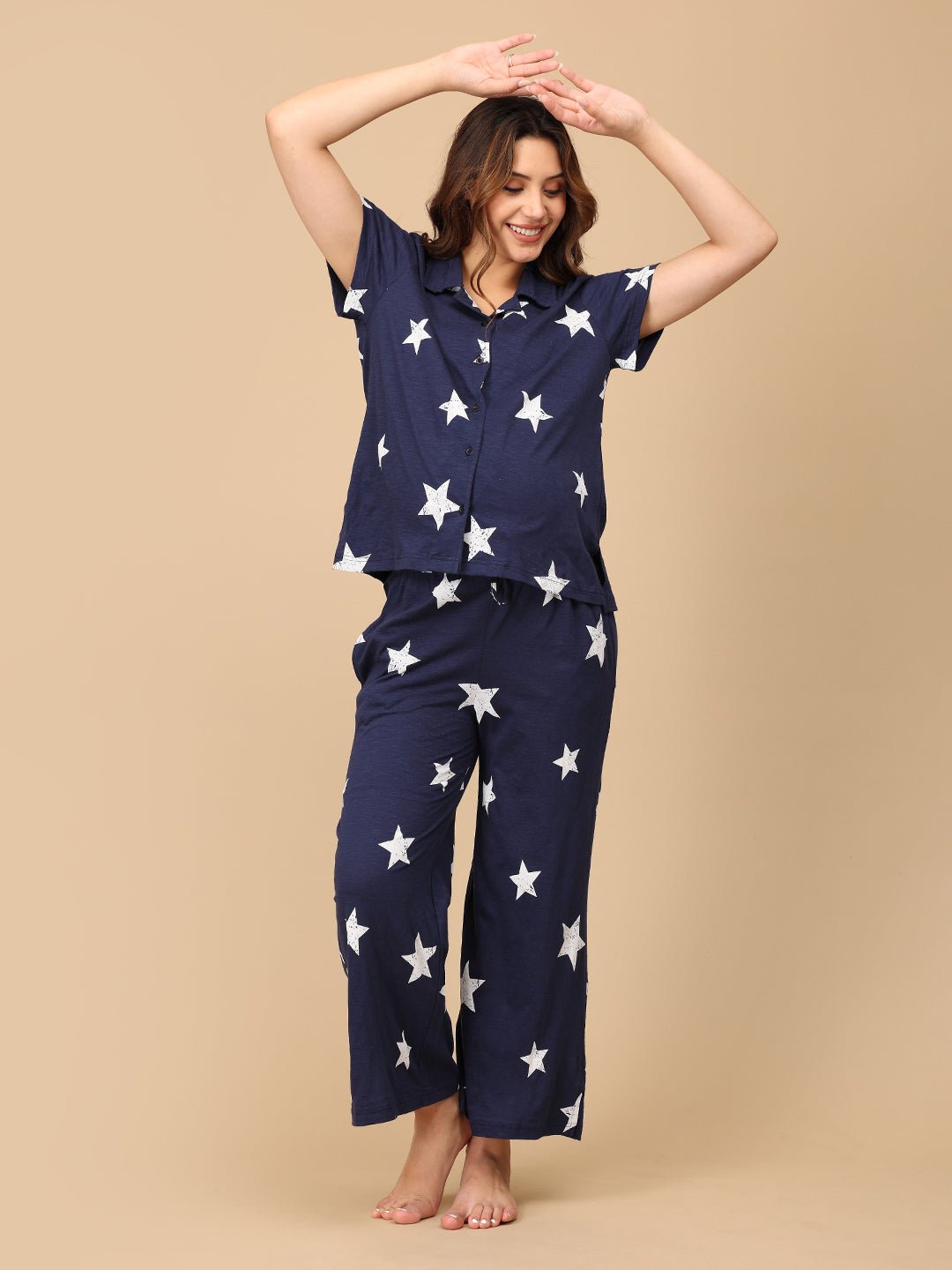 Catch Me Snoozing Maternity and Nursing Nightwear Set - NW - SD - CMSNZ - S