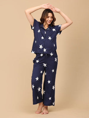Catch Me Snoozing Maternity and Nursing Nightwear Set - NW - SD - CMSNZ - S