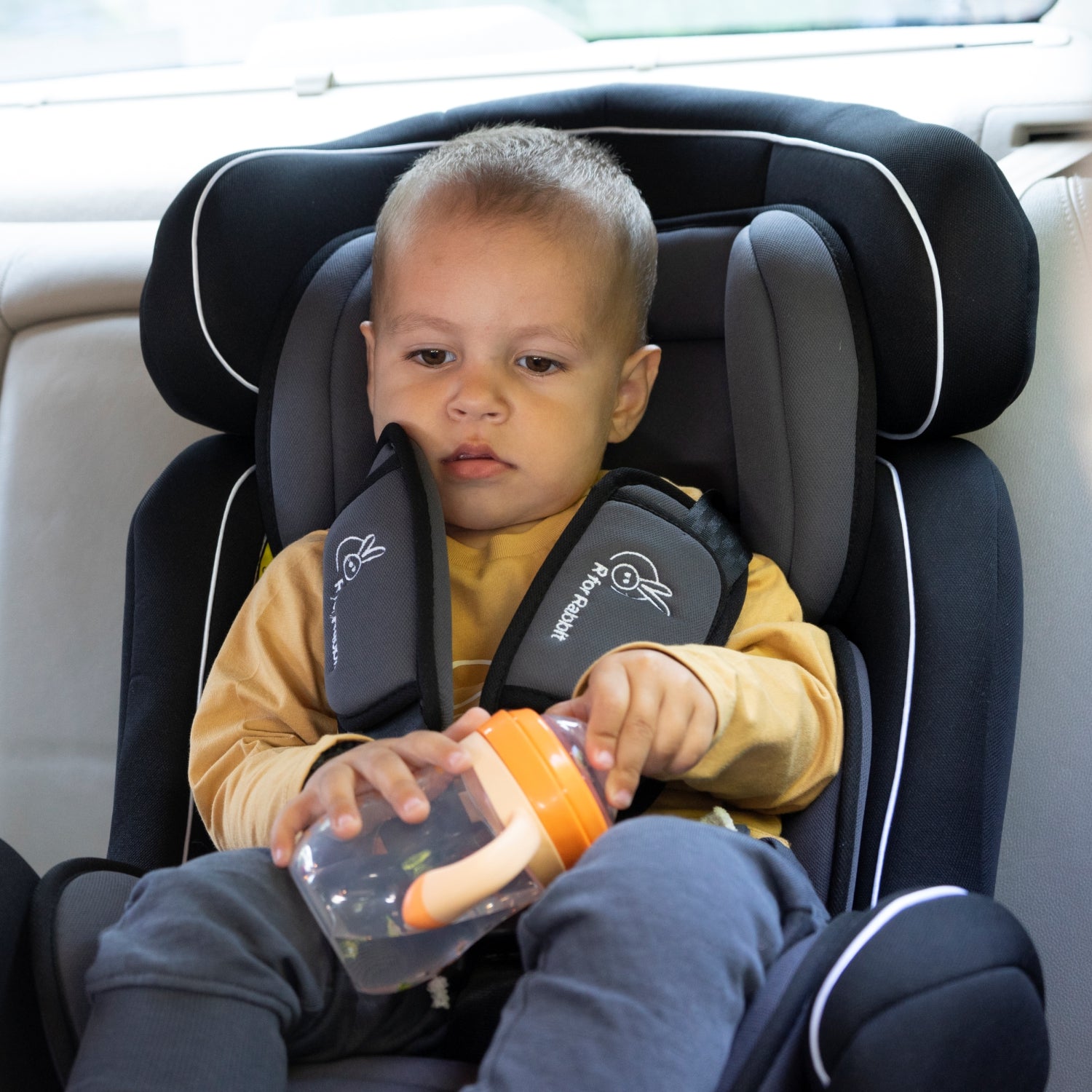 R for Rabbit Convertible Baby Car Seat Jack N Jill Gran- Grey