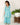 Celeste Blue Floral Embroidered Girls Anarkali Kurta Set - KP-CLSBF-6-12
