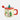 Ceramic Christmas Coffee & Hot Chocolate Mug With 3D Christmas Tree Lid & Stainless Steel Spoon - LSB - CMS - SNWMANTREE - MUG
